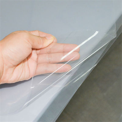 Cusotm machte China-Fabrik 0.25MM transparentes klares HAUSTIER Antinebelkunststoffplatte